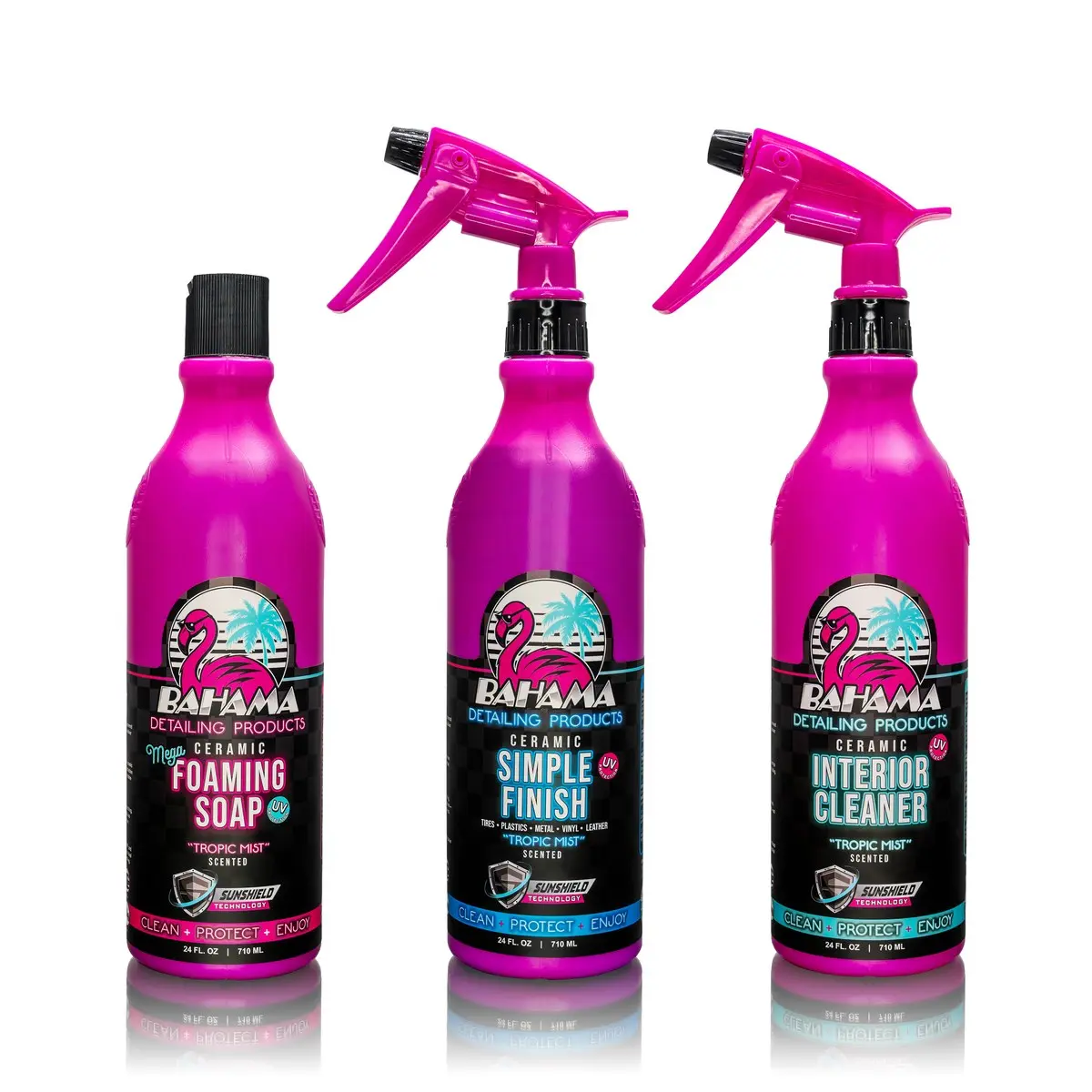 Bahama Ceramic Full System – 3-Product Graphene + SiO2 Car Care Set, 72oz