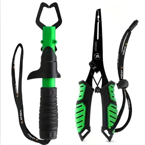 2pcs Stainless Steel Fishing Pliers - Essential Tools for Easy Fish Control and Outdoor Fishing - Made Strong for Saltwater and Freshwater Fishermen