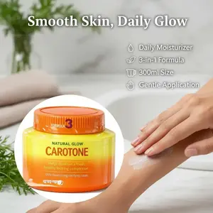 330mlcarotone 3int cream-Carrot Extract Body & Face Creamcarotone 3int cream-Carrot Extract Body & Face Cream – 330ml – Daily Moisture with Vitamin E