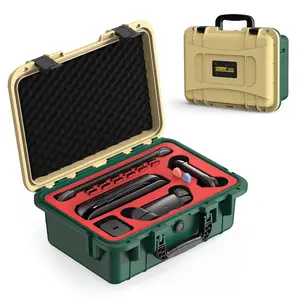 STARTRC GAMES Carrying Case for Nintendo Switch 2, Waterproof Professional Deluxe IP67, Soft Lining Hard Home Storage / Travel Case for Nintendo Switch 2 Console Pro Controller & Accessories (Blue & Orange)