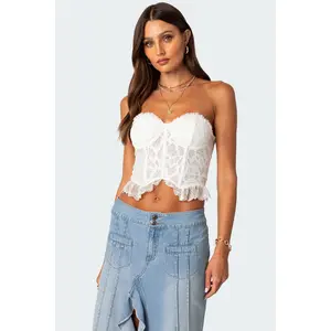 Tea Party Sheer Lace Corset