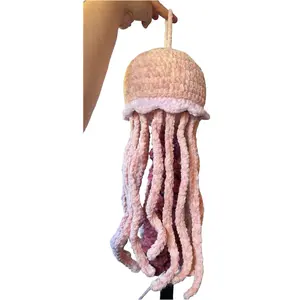 DIY Crochet Jellyfish Kit | Choose 2 Colors | Beginner Amigurumi Plush Kit | Includes Yarn & Tools | Easy DIY Craft + Live Tutorial