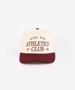 Athletics Club Vintage Trucker - Classic Design, Authentic Vintage Style, Ideal for Sports and Active Lifestyle