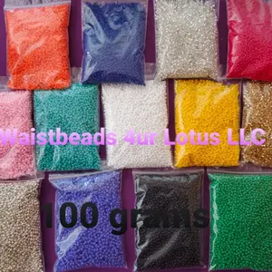 Czech Preciosa and Miyuki Japanese Seed Beads 8/0 3mm - Assorted Colors in Pouches for Versatile Use in Crafting and DIY Projects