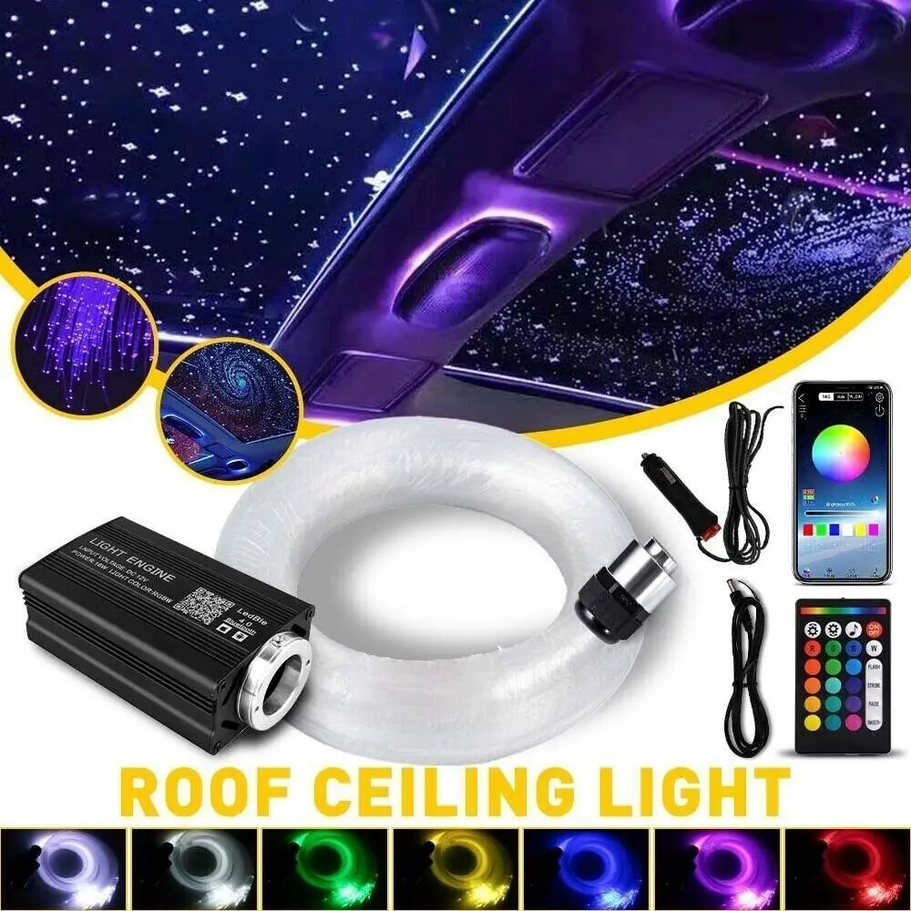 Upgraded Twinkle Star Light with Adjustable Flashing Dial | Control Speed from Slow Glow to Fast Twinkle | Make Your Car Interior Unique Car Atmosphere Lamp