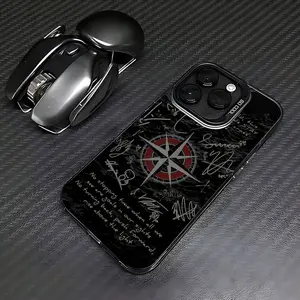 Korean Fashion Group Kpop K-Kids - Soft Transparent Anti-Shock Back Cover Compatible With 17,16e,16,15,14,13,12,11,Pro,Plus,Samsung Galaxy S26 S25 S24 S23 S22  Anime Design,Lightweight