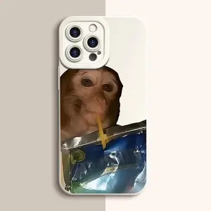 Cute Monkey Pattern Phone Case , TPU Soft Silicone, Fully Protected and Shockproof Suitable for IPhone 17 16 15 Pro Max 14 13 12 11 X Plus Air Funny Clown