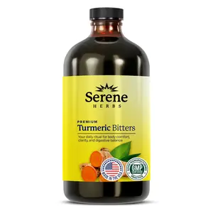 Serene Herbs: Organic Turmeric Bitters Supplement Edible