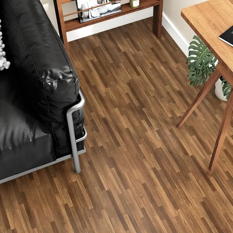 1 Roll Room Decor Gray Self-Adhesive Floor Tile Self-Adhesive Durable Vinyl Floor Sticker, Suitable for Bedroom, Kitchen, Bedroom Decor, Bathroom Stick on Tiles Wall Paper