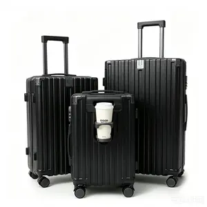 GMZGZN 3-Piece Hardshell Luggage Set - Strong, Durable, Lightweight with TSA Lock, 360° Spinner Wheels, ABS Tear-Resistant Anti-Puncture Design (20in,24in,28in) for Leisure Vacations (Carry On & Checked Options)
