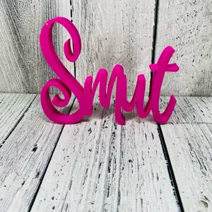 Smut bookshelf decor lot of colors to choose from Signage