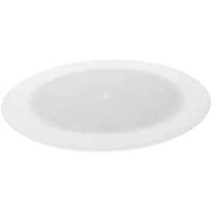 Plymor White Acrylic Rotating Round Cake Platform, 12 inch