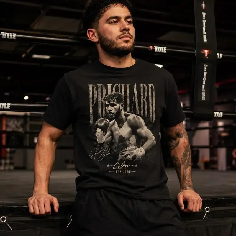 Prichard Colon Boxing T-Shirt Gift for Boxing Fans, Fighters, Gym-Goers  and Combat Sports Enthusiasts