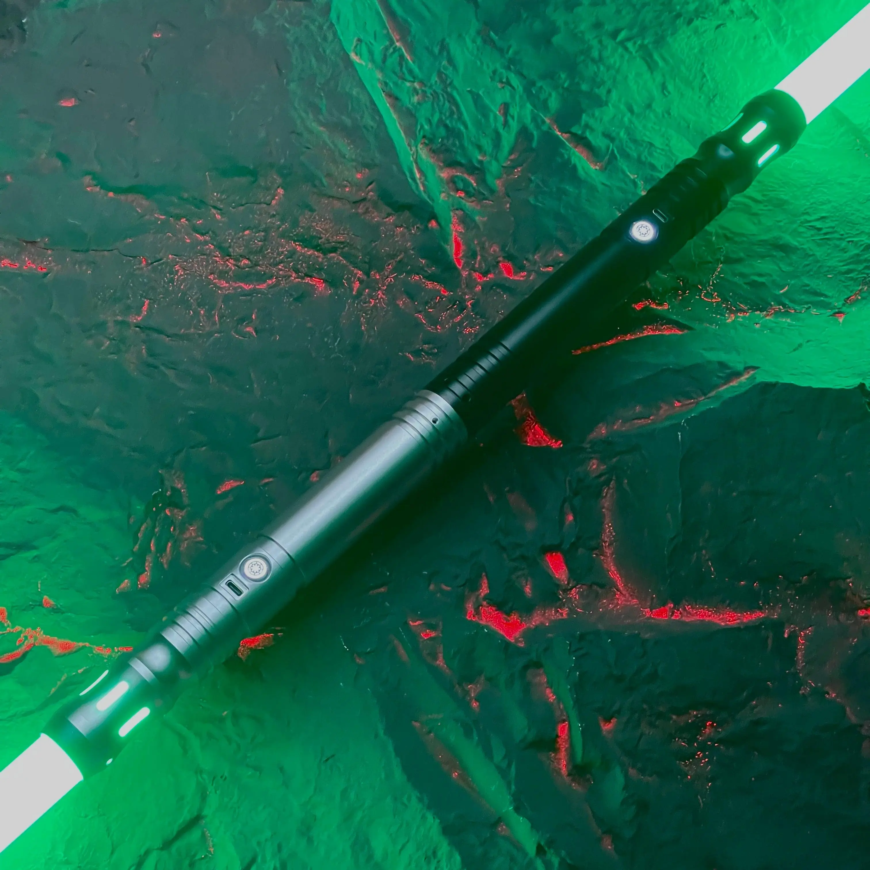 Crimson Dawn Animus Bundle – Custom Lightsaber Set (Metal Hilts, Dueling-Ready)
