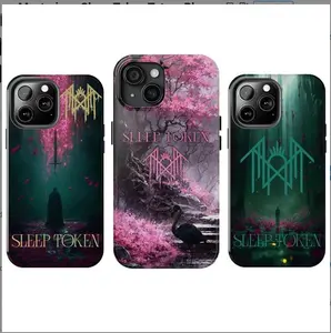 Mysterious Sleep Token Totem Phone Case,Dark Aesthetic Soft Cover,for iPhone 16 15 14 13 12 11 17Pro Max,for Samsung S25 S24 S23 S22 Ultra,Protective Cover For Fan Christmasbirthday Gift For HerHim