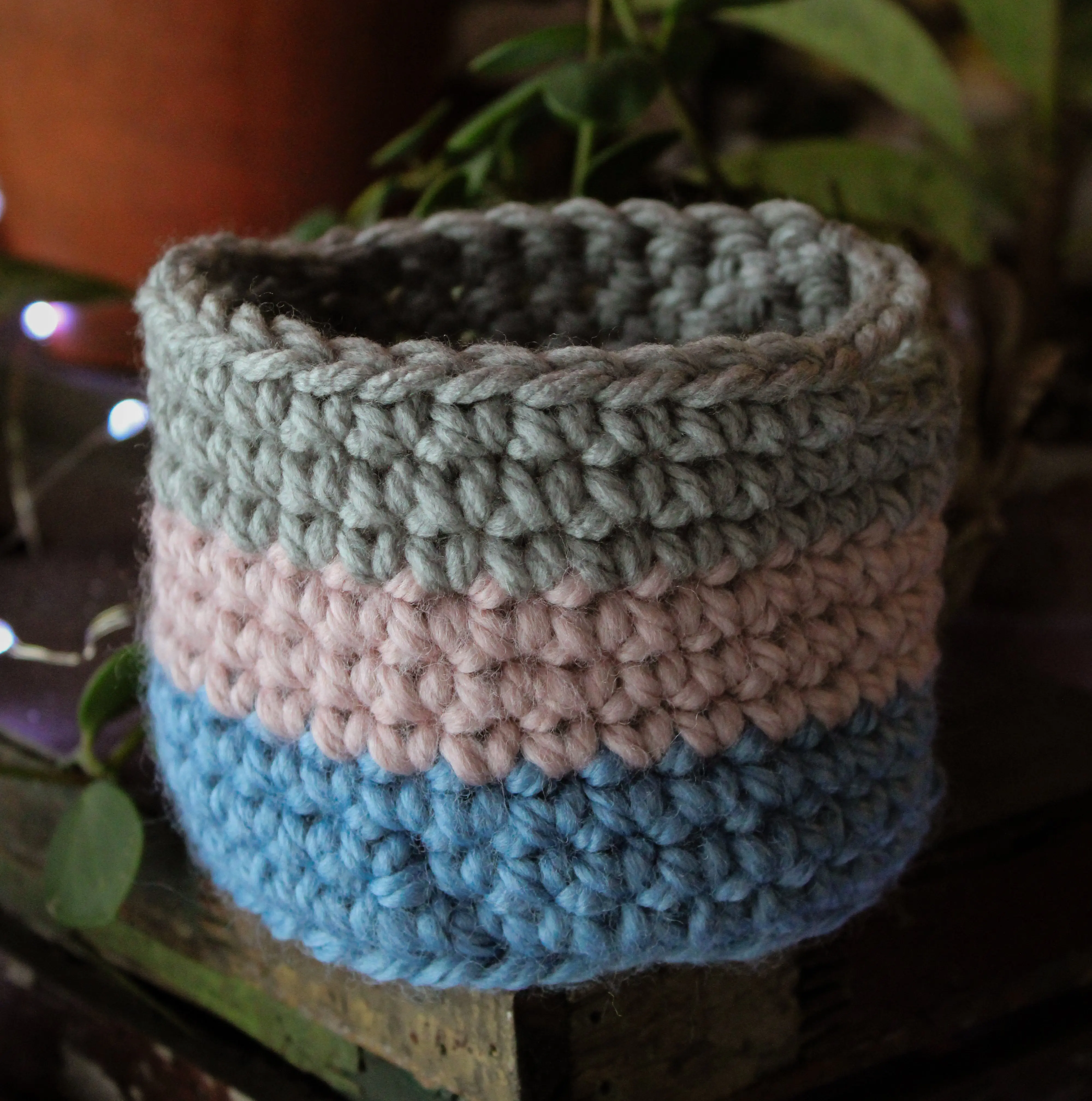 Handmade Crochet Basket