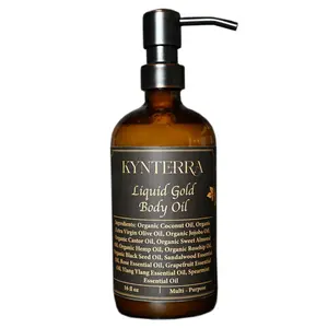 KYNTERRA'S Liquid Gold Body Oil Natural Skin Care All Skin Types Multi Purpose