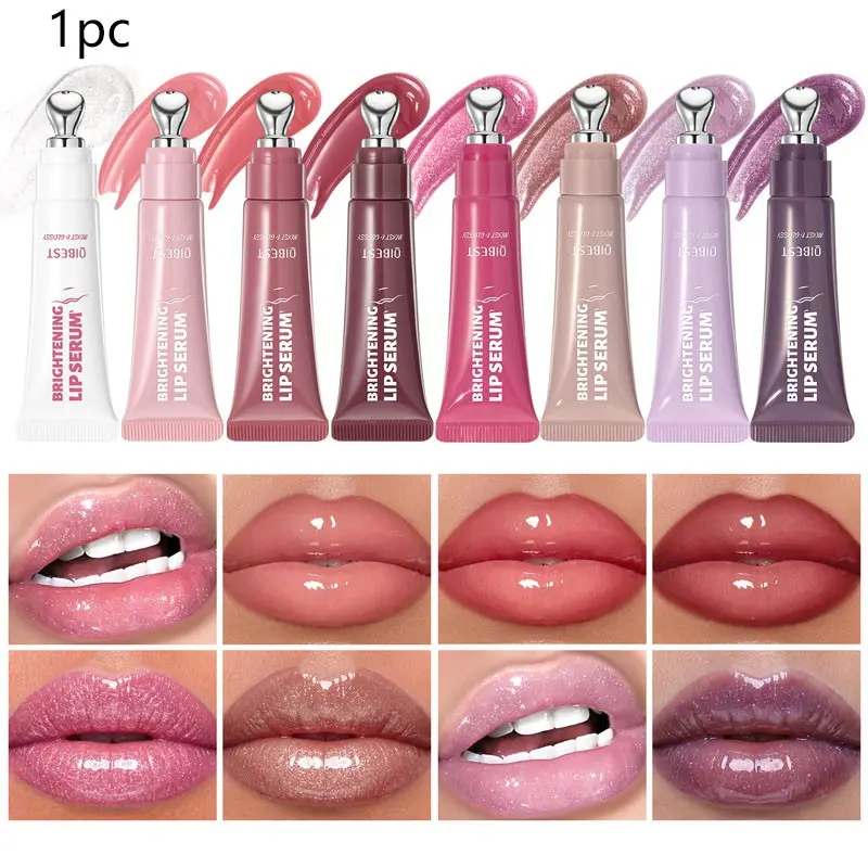 Moisturizing & Volumizing Lip Gloss, Volumizer, Hydrating Plumping Lip Glaze, Long-Lasting Glossy Lip Balm, Juicy Plump Lip Tint, Hydrating Lip Plumper for Daily Use, Lip Care, Moisturizer, Hydrate, Moisture, Gloss Lipgloss