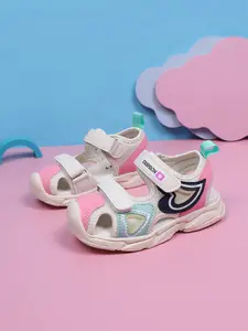 Girls' Sports Ankle Strap Sandals Soft Sole Breathable Mesh Anti-Collision Non-Slip Comfort Summer Outdoor Wear, 1 Pair Sporty Footwear, Soft Bottom Sandals