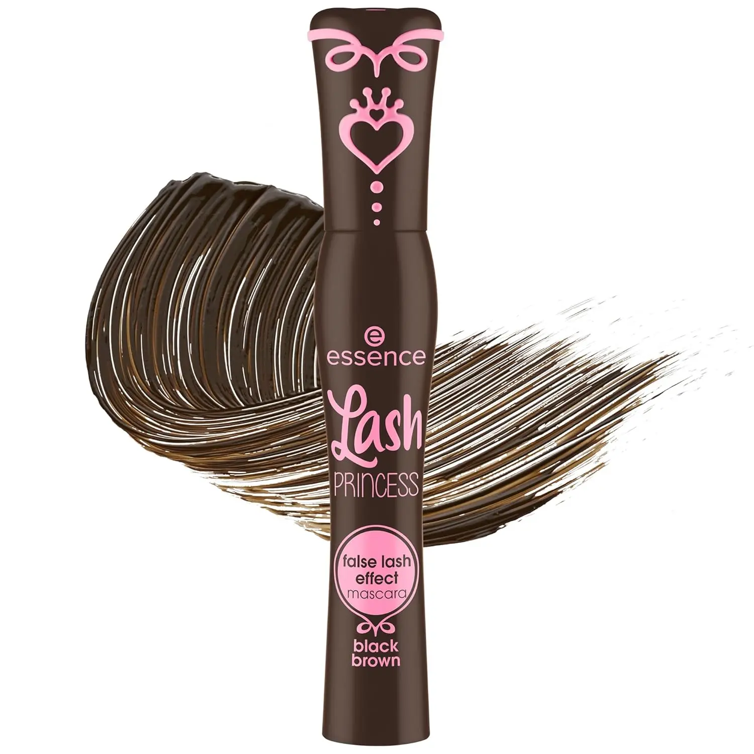 Lash Princess False Lash Effect Mascara Brown (1 Pack) | Intense Volume, Length & Definition | Vegan, Cruelty Free & Paraben Free