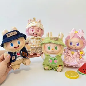 12/13 Pcs of 6.7 in Doll Clothes college  acceptance  gift labu  bucloth  bufur  suit