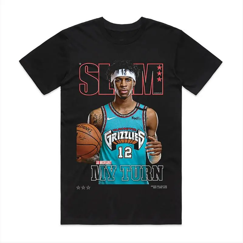 SLAM Cover Tee- Ja Morant. Size S to 3 XL