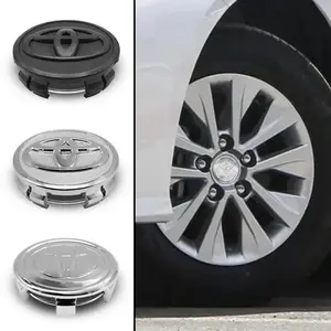 4Pcs 57mm Car Wheel Center Hub Center Cap Rim HubCap Cover Decoration For Toyota Chr Corolla Camry Rav4 Yaris Hilux Prius Auto Accessories
