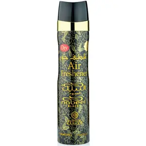 Nabeel Black EDP Air Freshener - Unisex Floral Blend Shake Spray, 10.1oz(300ml) Fragrance Scent for Indoor Use by AL Nabeel