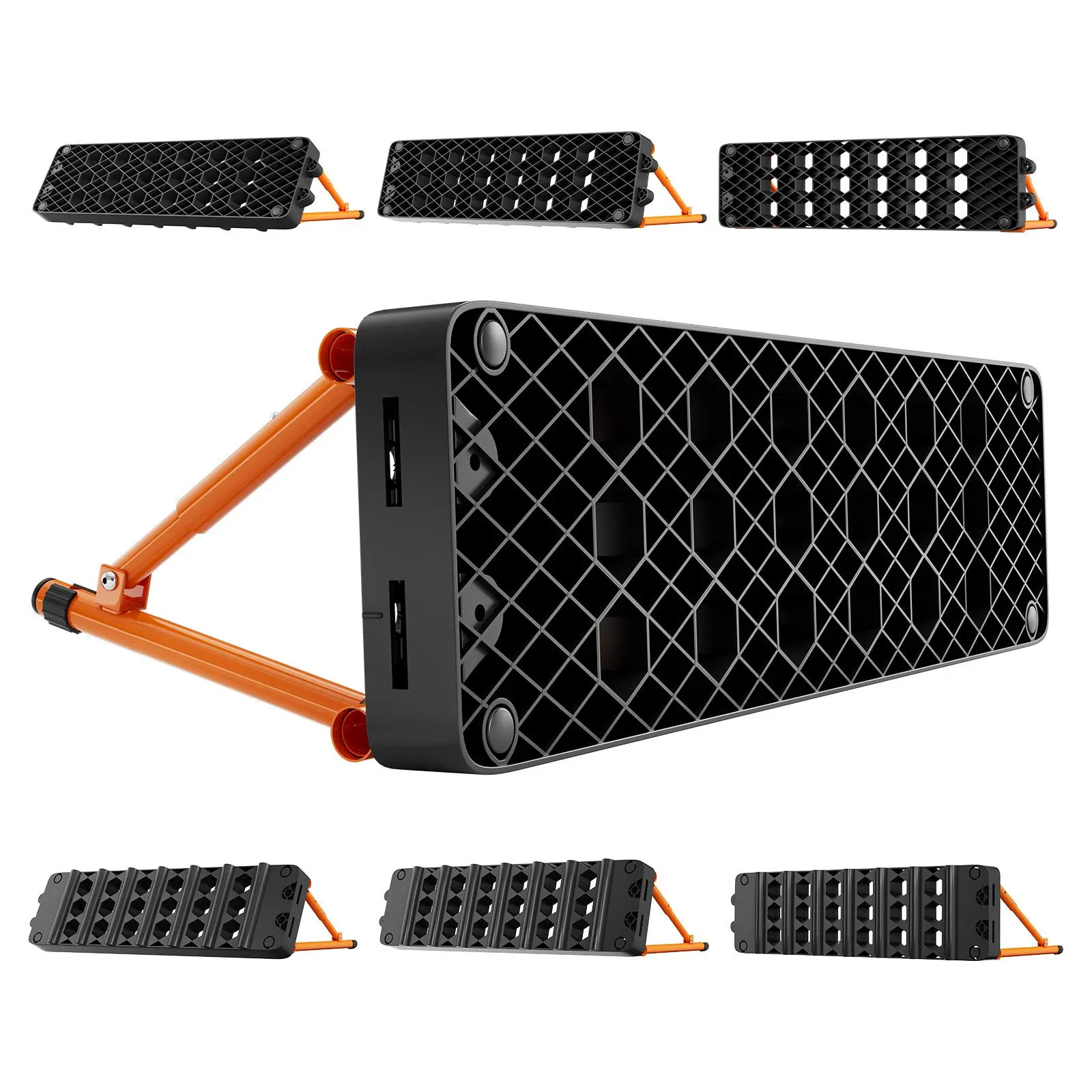 【SummerFinds】VEVOR Soccer Rebounder Board, 37.4 x 9.8 in Portable Soccer Rebound Wall, Dual Surface Sports Kick Back Trainer, 3 Adjustable Angles, Easy Setup Ball Practice Equipment for Passing & Reaction Skills