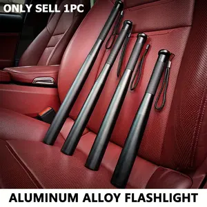 Aluminum Alloy Flashlight, Handheld Torch, 3 Lighting Modes, Non-Slip Handle, Lost-Proof Tail Rope, Durable, Long-Range, Ideal for Travel, Emergency, Home Use