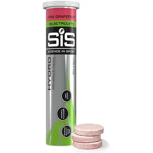 in Sport Hydro Electrolyte Tablets, Fast Hydration, Performance Electrolytes for Enhanced Hydration Endurance Supplement for Running, Cycling, Triathlon, Pink Grapefruit 20 Tablets 1