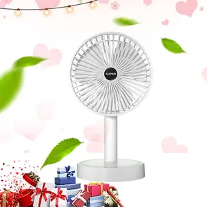 New explosive office plastic battery, high wind silent electric swing table fan, automatic shaking desktop air cooler, a good summer resort