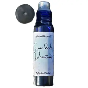 Grounded Devotion All Natural Perfume Oil - Mystical Mindset's Pure Aromatherapy for Peace and Presence