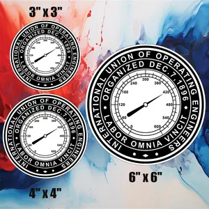 Operator Decal, Union Trade, Operator Sticker, Union Gift, Gift for Equipment Operators, Union Worker, Multiple Sizes
