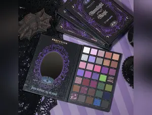 Profusion Cosmetics Moonlight Magic-35 Shade Palette for Radiant Eyeshadow Eyeshadow Makeup Blend Lid