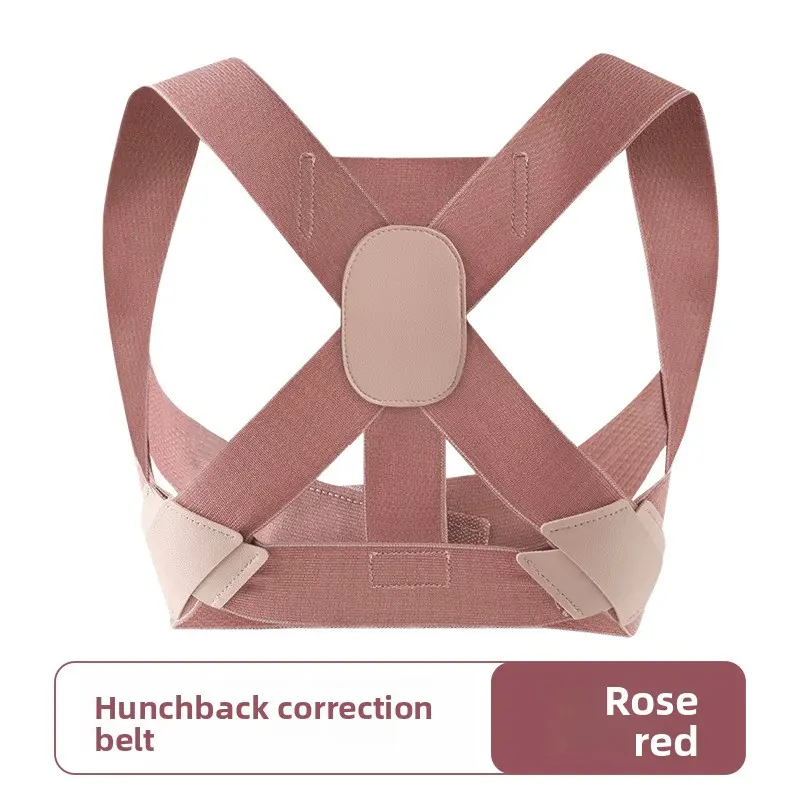 S Size Super Soft Fabric Posture Corrector - Invisible Under Clothes Back Brace for Adults, X-Shaped Ergonomic Design, Shoulder Support, Back Pain Relief, Prop 65 Safe, Skin Friendly, Posture Improvement