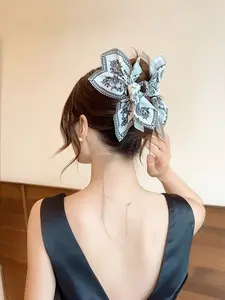 and Paisley Print Hair Clip, Perfect for Parties, Valentine's Day, School Decor, Daily Use, Versatile Accessory