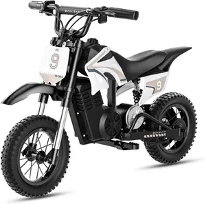 K1 Kids Electric Dirt Bike 36V Motorcycle,16MPH Fast Speed 14 Mile Long-Range,700W Peak 3-Speed Modes Electric Bike for Kids Ages 3-10
