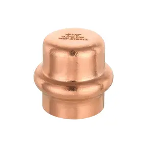 1/2" Press Copper Cap (Lead Free)