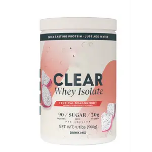 Myprotein Clear Whey Isolate Protein Powder, Tropical Dragonfruit, 20 Servings, Muscle Builder