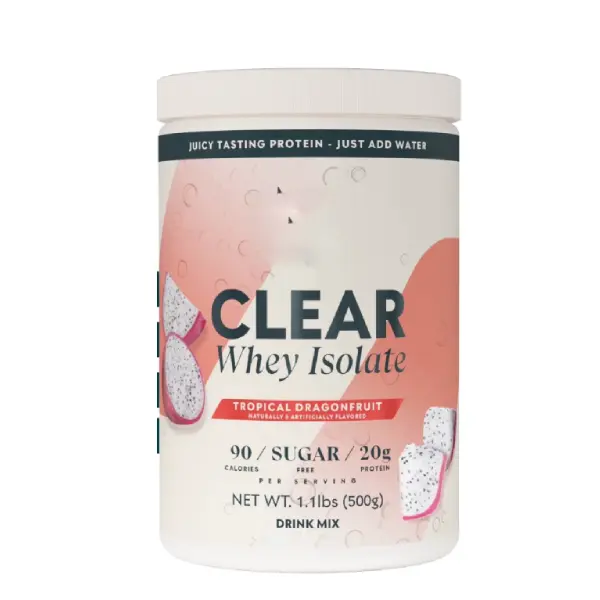 Myprotein Clear Whey Isolate Protein Powder, Tropical Dragonfruit, 20 Servings, Muscle Builder