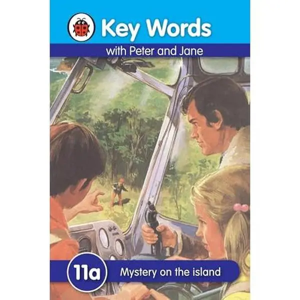 USED-Key Words with Peter and Jane #11 Mystery On the Island a Series by Ladybird (Hardcover)