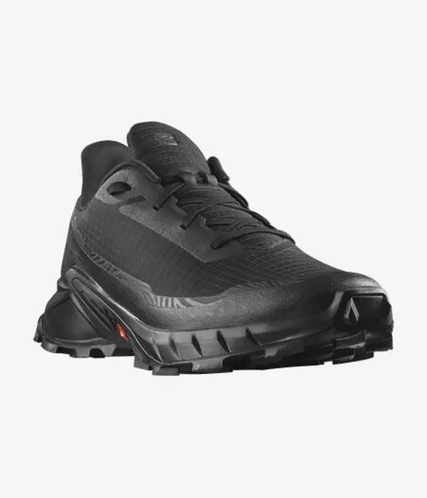 Salomon ALPHACROSS 5 Running Shoe in Black/Ebony | Men's
