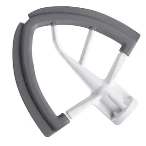 1Pc Flex Edge Beater Paddle Compatible for Kitchenaid Bowl-Lift Stand Mixer 6 Quart Attachments Replace Mixer Paddle Accessories