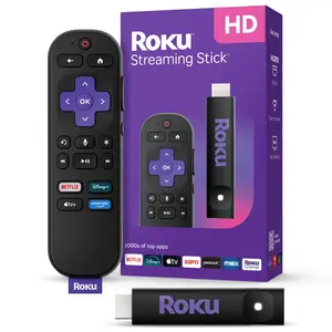 Roku Streaming Stick HD 2025 — HD Streaming Device for TV with Roku Voice Remote, Free & Live TV Roku Streaming Stick HD 2025 — HD Streaming Device for TV with Roku Voice Remote, Free & Live TV