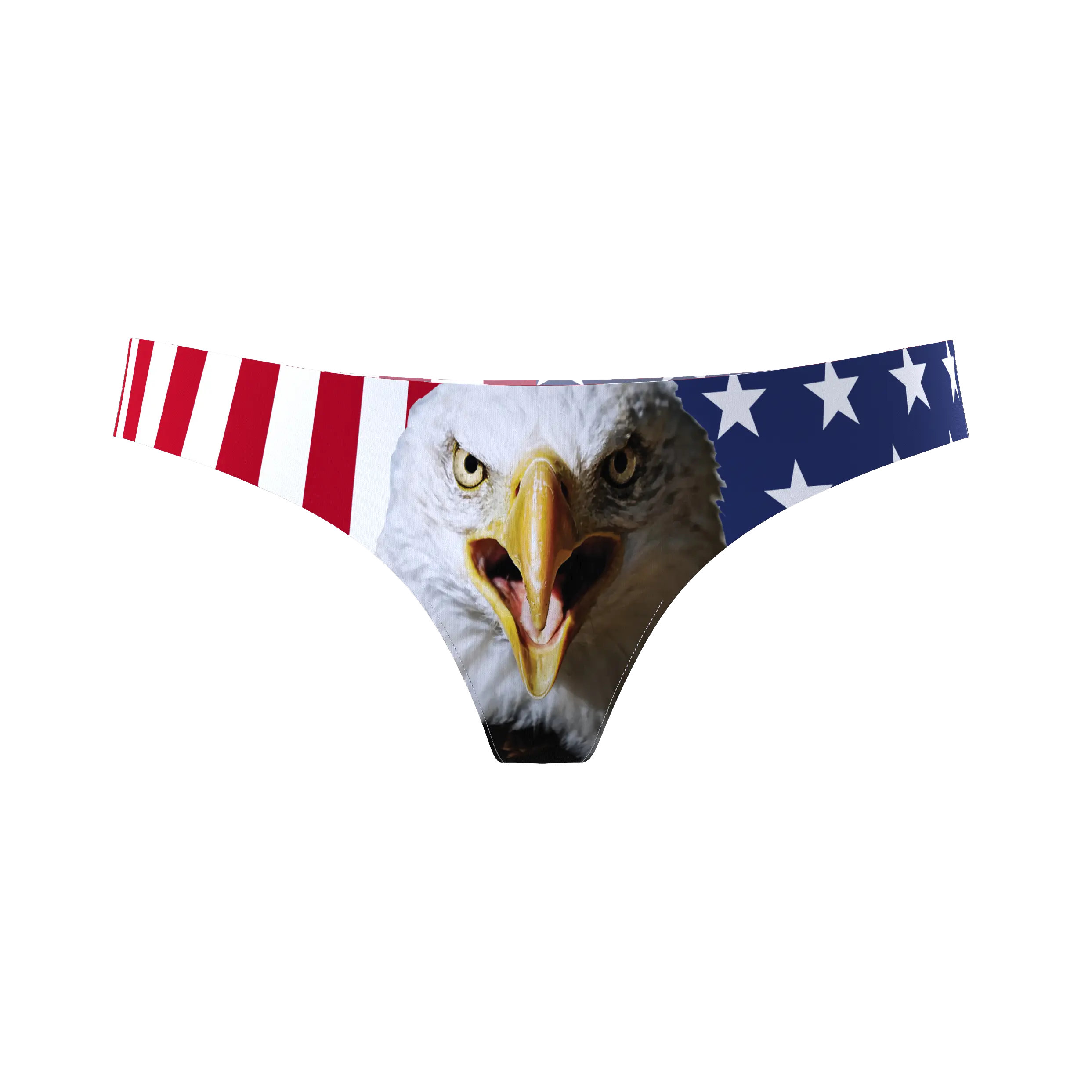 The Mascot | Shinesty American Flag Seamless Thong