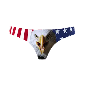 The Mascot | Shinesty American Flag Seamless Thong