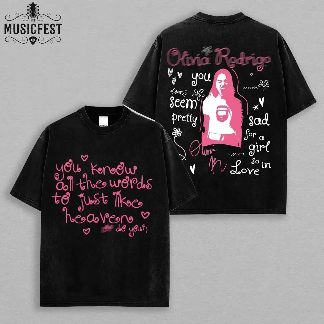 Olivia Rodigo Unravels Massive Global Tour 2026#4 Premium Graphic T-Shirt - Pop Punk Concert Merch, Vintage Streetwear Tee, Gift for Sour Guts Fans OC5