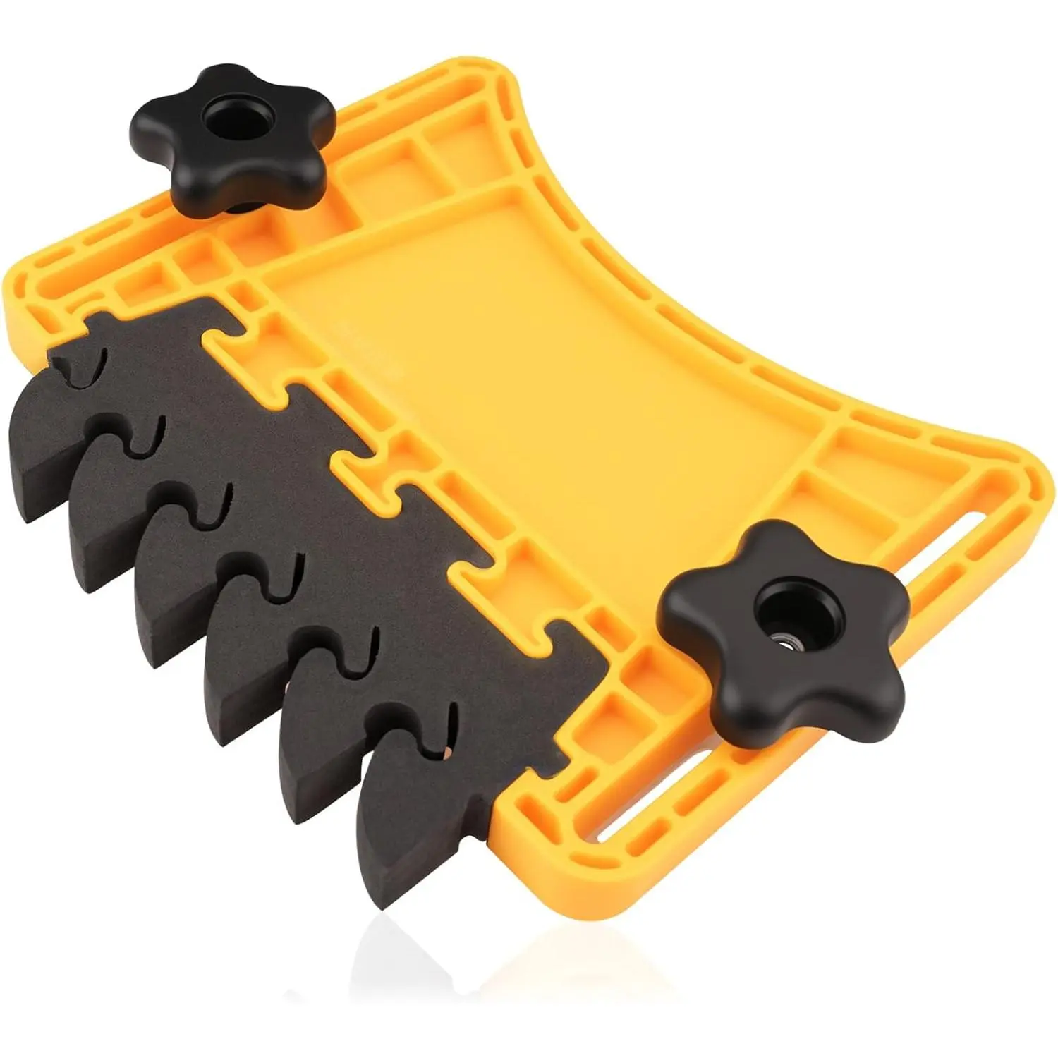 Feather Board for Table Saws, Feather Board for Reducing Woodworking Kickback, Safety Accessory for Table Saws, Upgraded EVA Feather Board for Table Saws, Band Saws, and Router Tables
