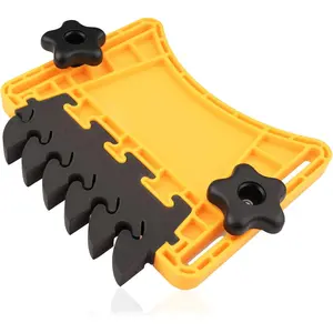 Feather Board for Table Saws, Feather Board for Reducing Woodworking Kickback, Safety Accessory for Table Saws, Upgraded EVA Feather Board for Table Saws, Band Saws, and Router Tables
